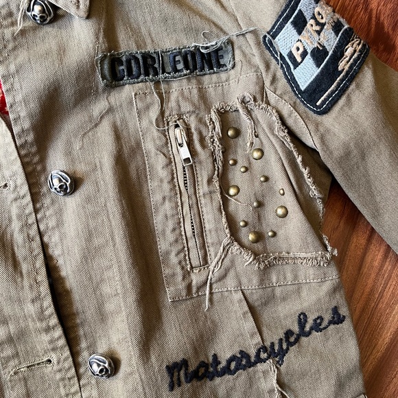 Corleone embroidered military jacket - Picture 2 of 4
